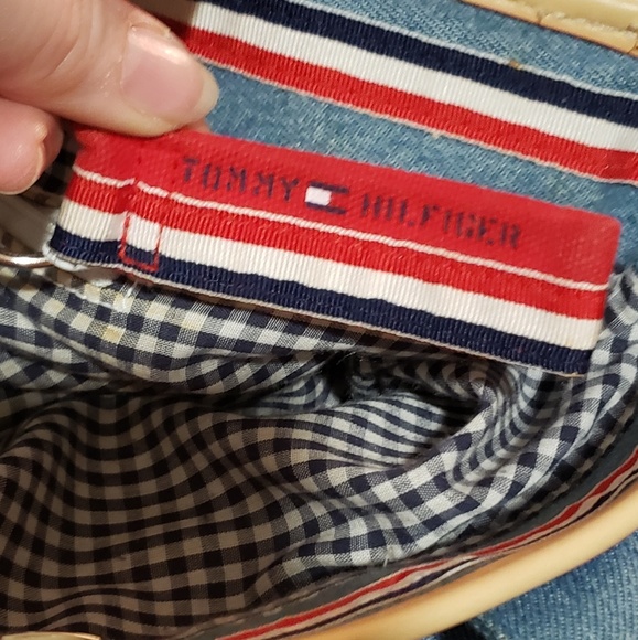 Denim colored Tommy Hilfiger bag - Picture 4 of 6